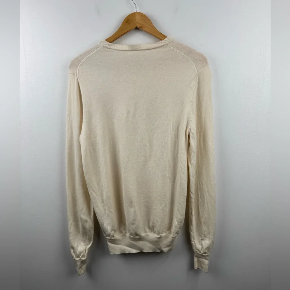 Suitsupply‎ Men Merino Wool Sweater Size Medium *FLAWS
